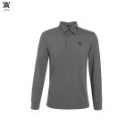 ANEW 어뉴골프 6종 남성 넥로고 긴팔 카라 티셔츠